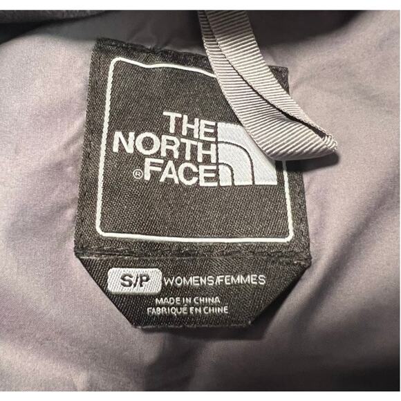 The North Face 550 Quilted Puffer Vest Full Zip S Womens White Pockets Gorpcore - Picture 5 of 9